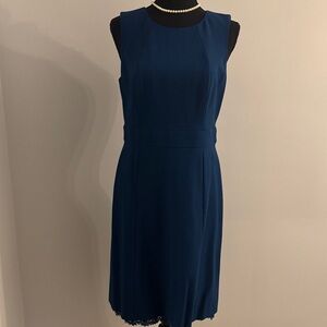 Brooks Brothers Navy Midi Dress